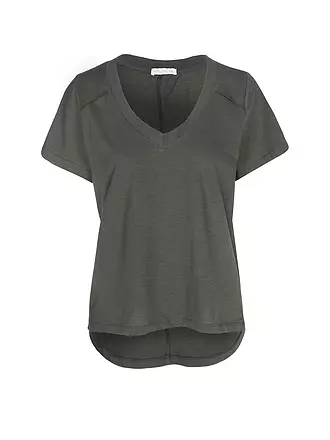 MANDALA | T-shirt de yoga pour femmes The New V-Neck | olive
